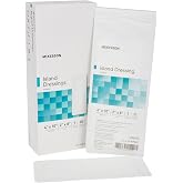McKesson Island Dressing, Sterile, Polypropylene, White, 4 x 10 in, 25 ct | Polypropylene / Rayon