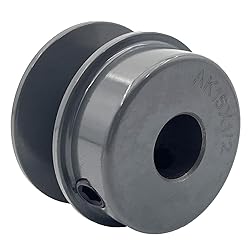 Saelno AK15-1/2 Sheaves,v Belt Pulley 1/2 inch bore