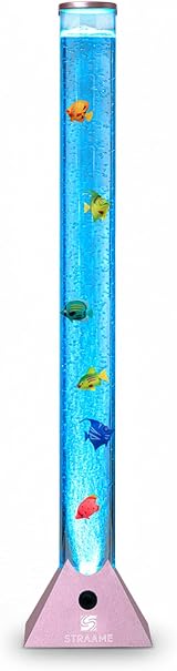 Straame 90cm Bubble Fish Lamp Colour Changing LED Mood Light Rose-Gold Base