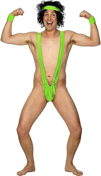 borat neon green bathing suit