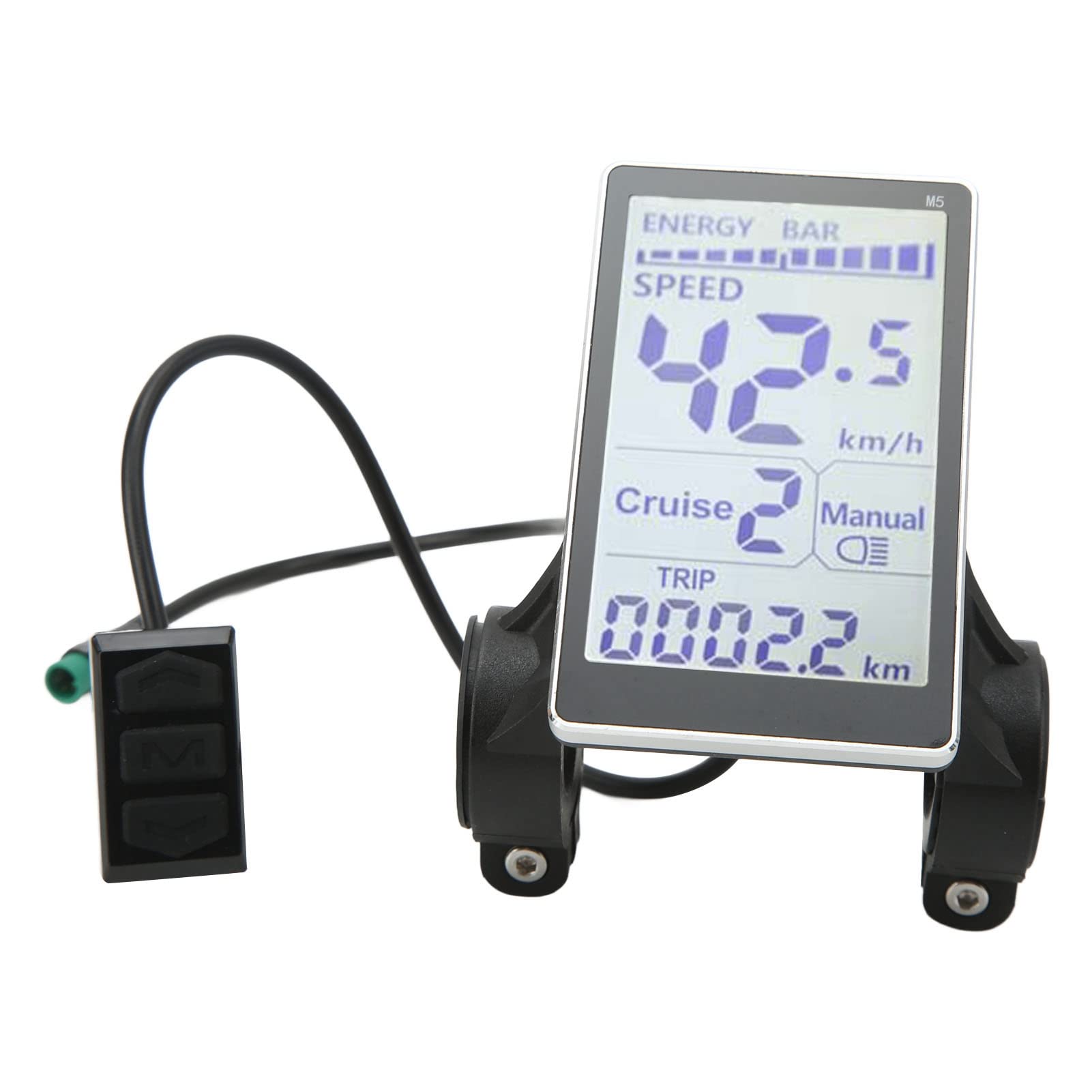 Photo 1 of LCD Display Electric LCD Control Panel,24V 36V 48V 60V 5 Pin E Scooter M5 Panel Meter Screen Electric M5 LCD Panel Screen Electric Scooter Display Meter Cycling