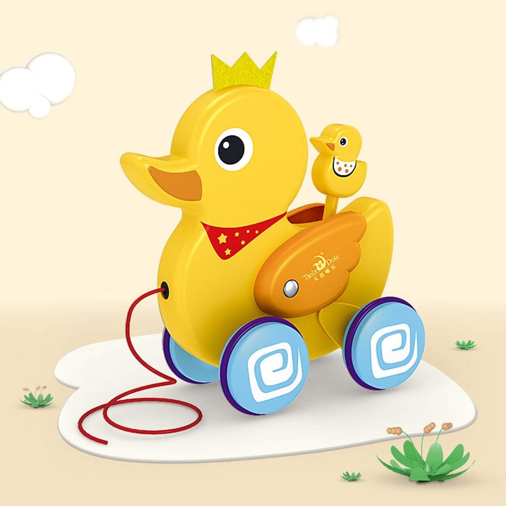 Jouets A Tirer En Bois Demiawaking Mini Animal De Bande Dessinee Dragon 01 Jouets De Voiture De Ligne De Traction Education Precoce Pour Bebe De 18 Mois Jouets D Activite Et De Developpement