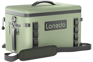 Lanedo Lisa Lunch Soft Cooler 20/36 Can, Insulated Bag Portable Ice Chest Box for Lunch, Beach, Drink, Beverage, Travel, Camping, Picnic, Car, Trips, Cooler Leak-Proof