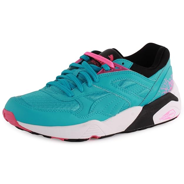 Puma Trinomic R698 Sport Women Sneaker Schuhe 357331 03 blau Damen