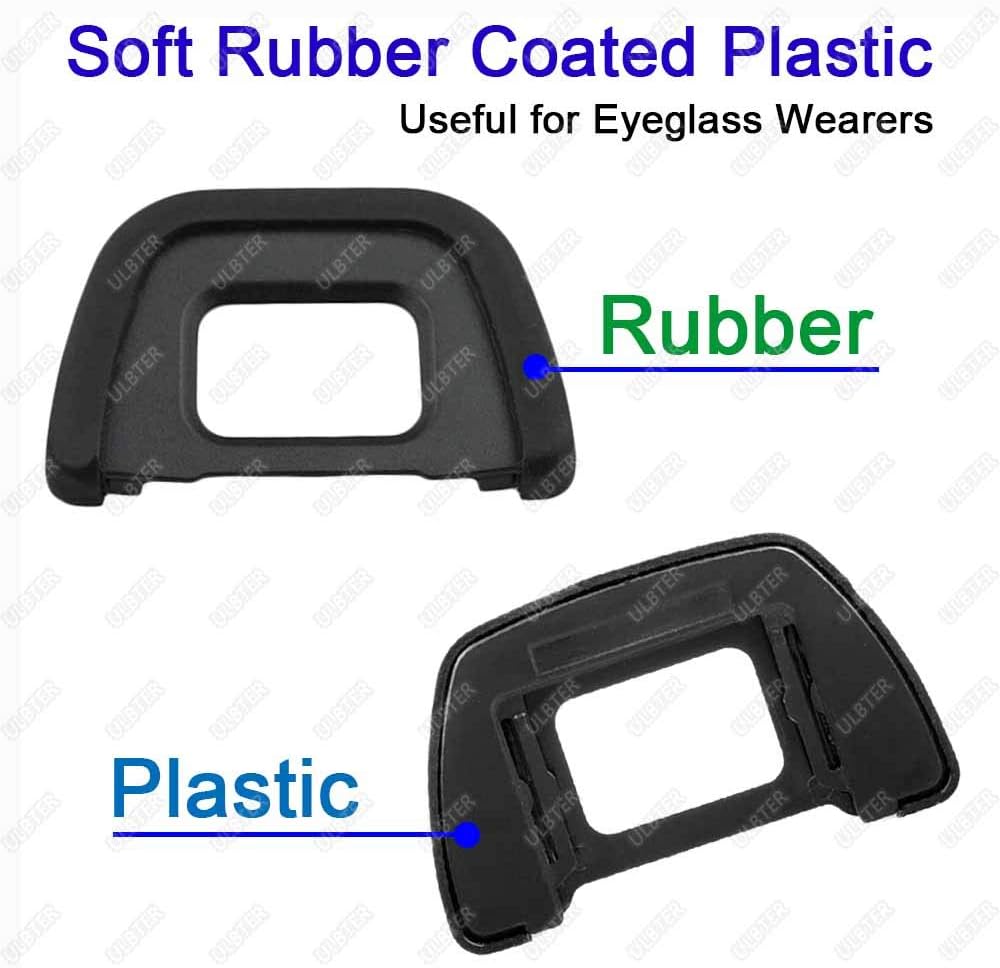 Eyecup Viewfinder Eye Cup for Nikon D750 D7100 D7200 D7000 D610 D600 replacement DK-23 Eyepiece Cover & Bubble Spirit Level Hot Shoe Cover (2+2 Pack) - Image 4