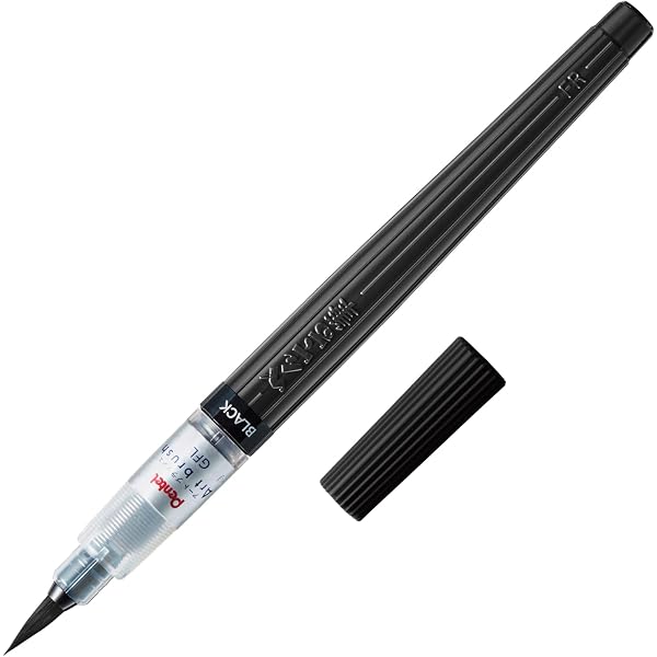 Amazon.com: Pentel XGFH (XGFH-Z) Scientific Brush - Silver
