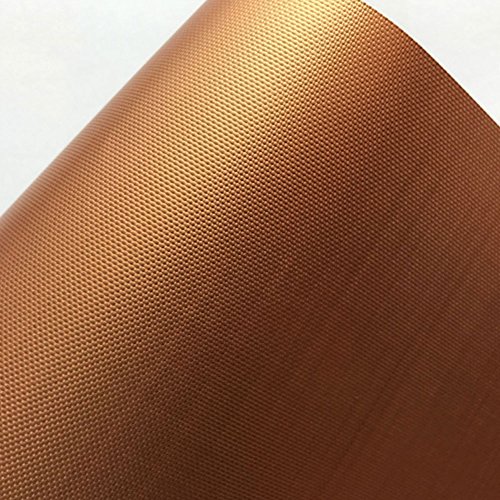 YOTHG BBQ Grill Mat,Barbecue Grill Sheet,Non Stick, Reusable,Easy to Clean,for Grilling Meat,Veggies,Seafood,Eggs - Ideal for Charcoal Grill/Gas Grill (Copper 33 x 40cm)