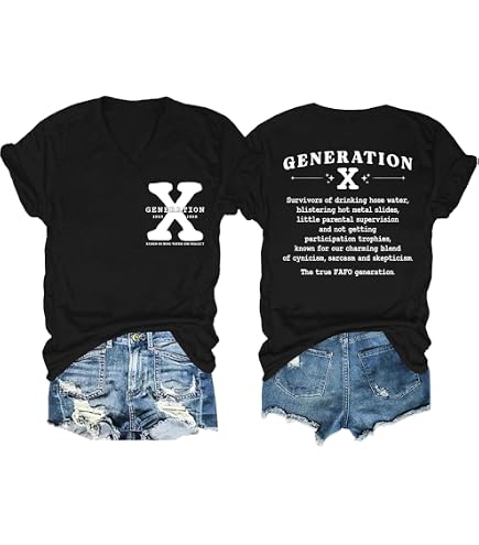 Amazon.com: Generation X Humor 60s 70s 80s Gen-xers Funny Quote