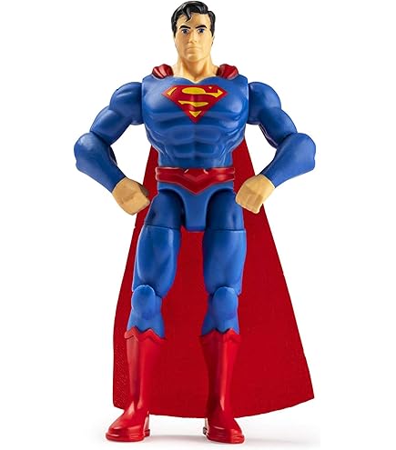 The Noble Collection – Figura Pieghevole Di Superman (Versione Comica) – Altezza 19 Cm – Ufficiale DC