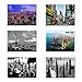Universal Souvenir 6 Set New York NYC Souvenir Photo Picture Fridge Magnets 2 x 3 inch - Pack of 6