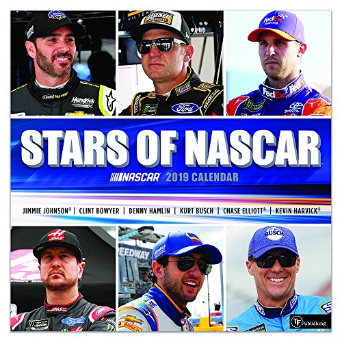 [D0wnl0ad] 2019 Stars of NASCAR Wall Calendar W.O.R.D