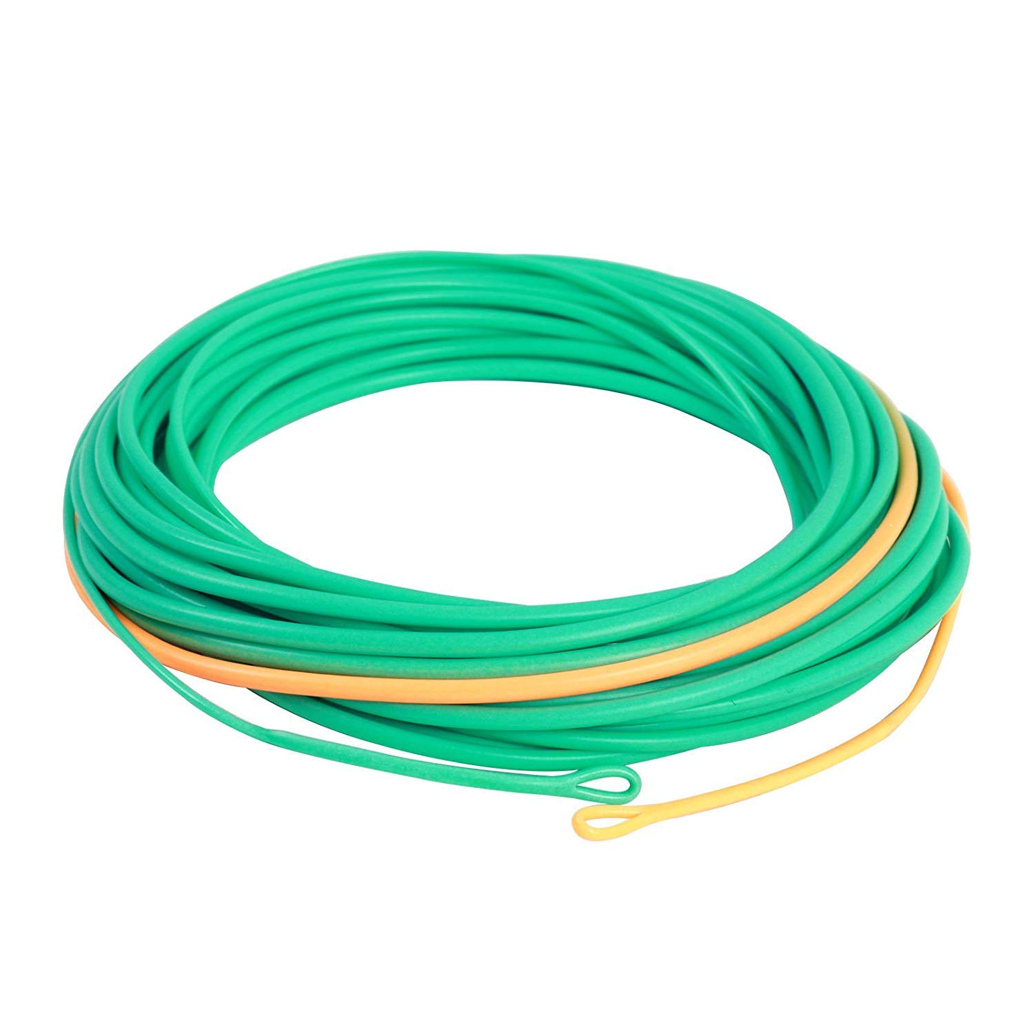 MAXIMUMCATCH Skagit Shooting Head Fly Line 200GR-650GR 17FT-29FT with 2 Welded Loops (Teal/Orange, 20FT 350GR)