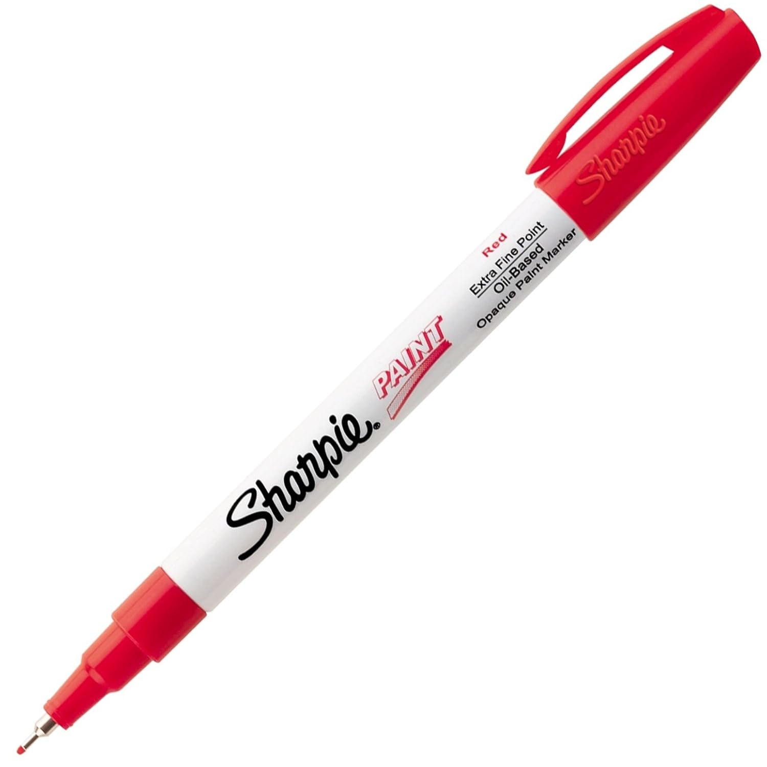 2 PACK Sharpie Sanford Oil Paint Marker Extra Fine Red