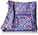 Vera Bradley Women's Cotton Hipster Crossbody Purse, Lilac Tapestry, One Size