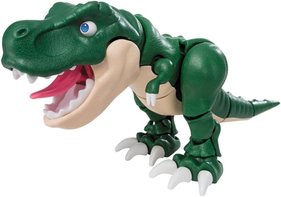 Action Figure Model - Jurassic Dinosaur - Tyrannosaurus TINO Assembly Set – Green