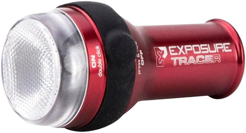 exposure tracer usb rechargeable rear light