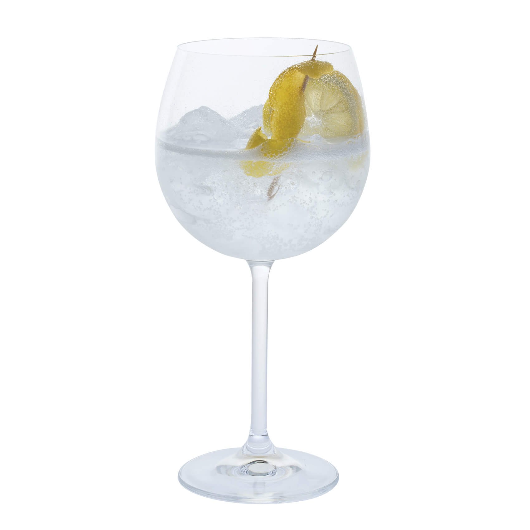 Dartington Crystal Gin Copa Glasses, Set of 6 | Gin Glasses | 219mm | 520ml | Gin Balloon Glasses 6 Pack| Gift for Family or Friends