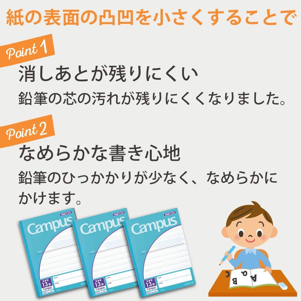 Amazon コクヨ 英語 ノート キャンパスノート 3冊パック 13段 B5 ノ 30f13nx3 文房具 オフィス用品 文房具 オフィス用品