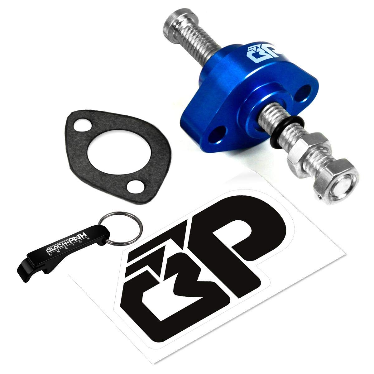 Amazon.com: BlackPath - Honda Manual Adjustable Chain Tensioner Kit CBR600  F3 + F4 + F4i Motorcycle Valve Timing Cam Chain Adjuster Kit (Black) T6  Billet: ...