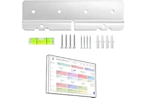 Wall Mount Kit for Skylight Calendar 15 Inch, No-Drill Metal Mounting Bracket Compatible with Skylight Digital Calendar Acces