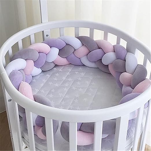 braided crib bumper amazon