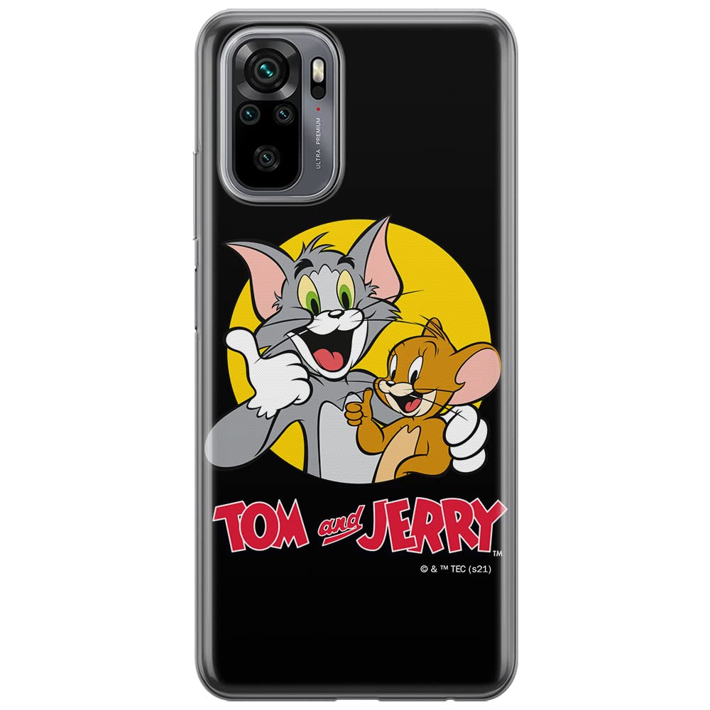 ERT GROUP mobile phone case for Xiaomi REDMI NOTE 10/ 10S original and officially Licensed Tom & Jerry pattern 013 optimally adapted to the shape of the mobile phone, case made of TPU