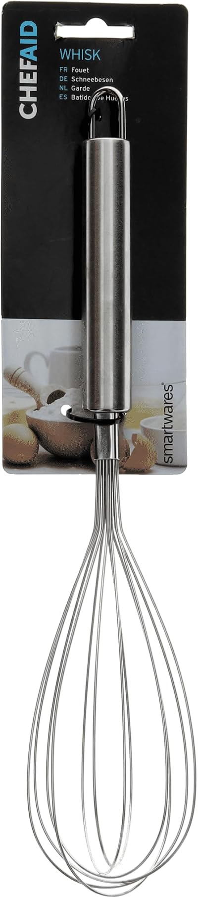 Chef Aid Stainless Steel Whisk 28.5cm Silver Kitchen Utensil
