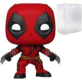 POP Funko Marvel: Deadpool &amp; Wolverine Movie - Deadpool with Claws Figure | Vinyl Figure, Bundled with Box Protector Case, Multicolor, 3.75 inches