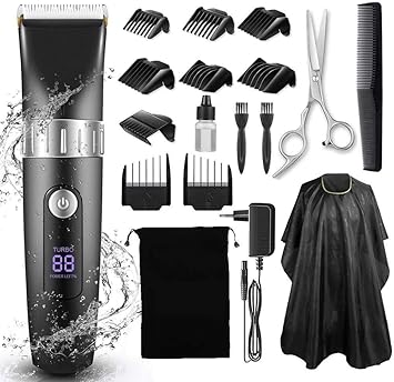 hair cutting machine boy