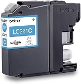 Brother LC221C Cyan Inkjet Cartridge Standard Yield Single Pack view 3
