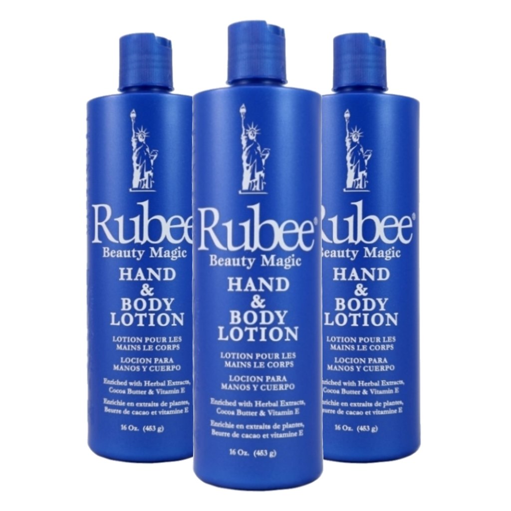 Rubee Hand & Body Lotion 475 ml (3-Pack)