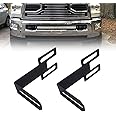 NORTHYUN Front Bumper Hidden LED Light Bar Brackets Fit 22/32/42 Inch Straight LED Hidden Grille Light Bar Mounting Brackets Compatible with 2003-2018 Dodge Ram 2500 3500