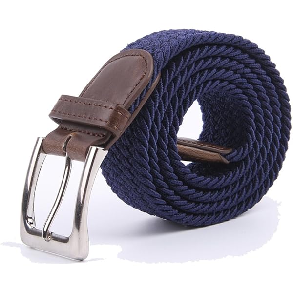 L'AIGLON woven elastic belt (BLACK×NAVY) L'AIGLON woven elastic belt (BLACK×NAVY) | everyone
