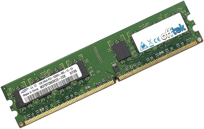 OFFTEK 1GB Replacement Memory RAM Upgrade For HP-Compaq Pavilion A6543.ru (DDR2-6400 - Non-ECC) Desktop Memory