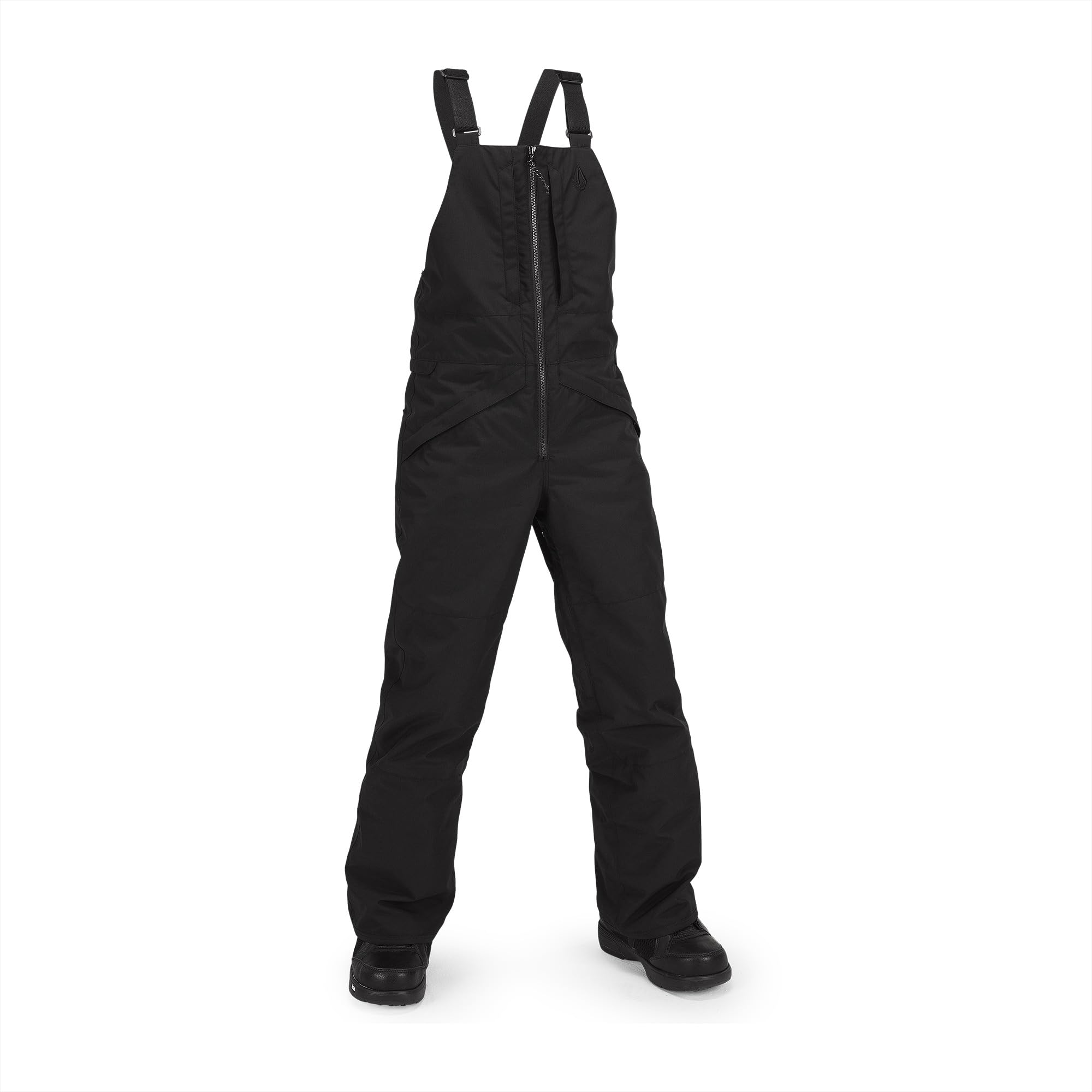 Volcom Boys Barkley Ins Bib Overall Black Large