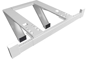 Alpine Hardware American Owned Drillless Drill-Less Window Air Conditioner & Heat Pump Bracket - Window AC Support - Supports Air Conditioners Well Over 200 lbs. - Patented Design No Drilling Model