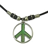 Tapp Collections Mood Pendant Necklace - Peace Sign