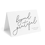 Bliss Collections Beyond Grateful Thank You Cards
