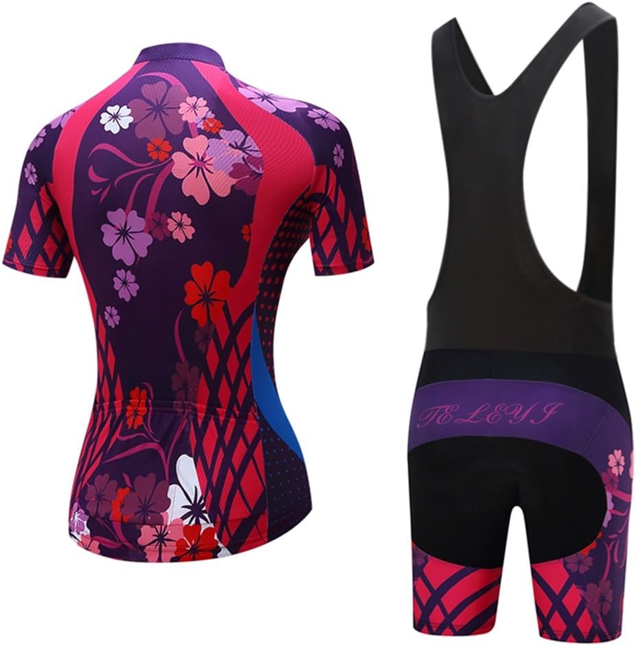 floral bike jersey