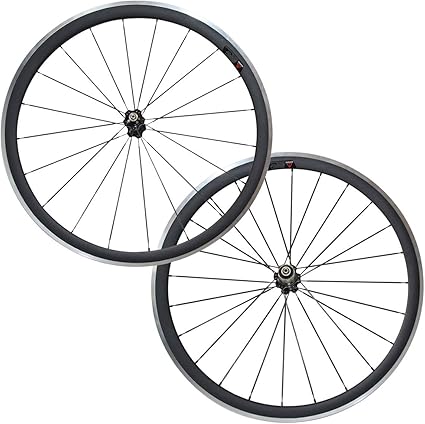 carbon wheels with alloy brake track