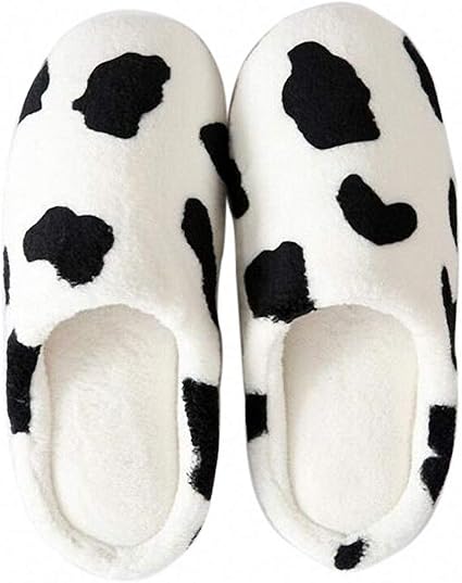 womens cow slippers