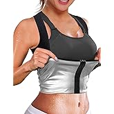 NonEcho Women Neoprene Sweat Vest for Women Sauna Suit Hot Sweat Waist Trainer Vest Slimming Body Shaper