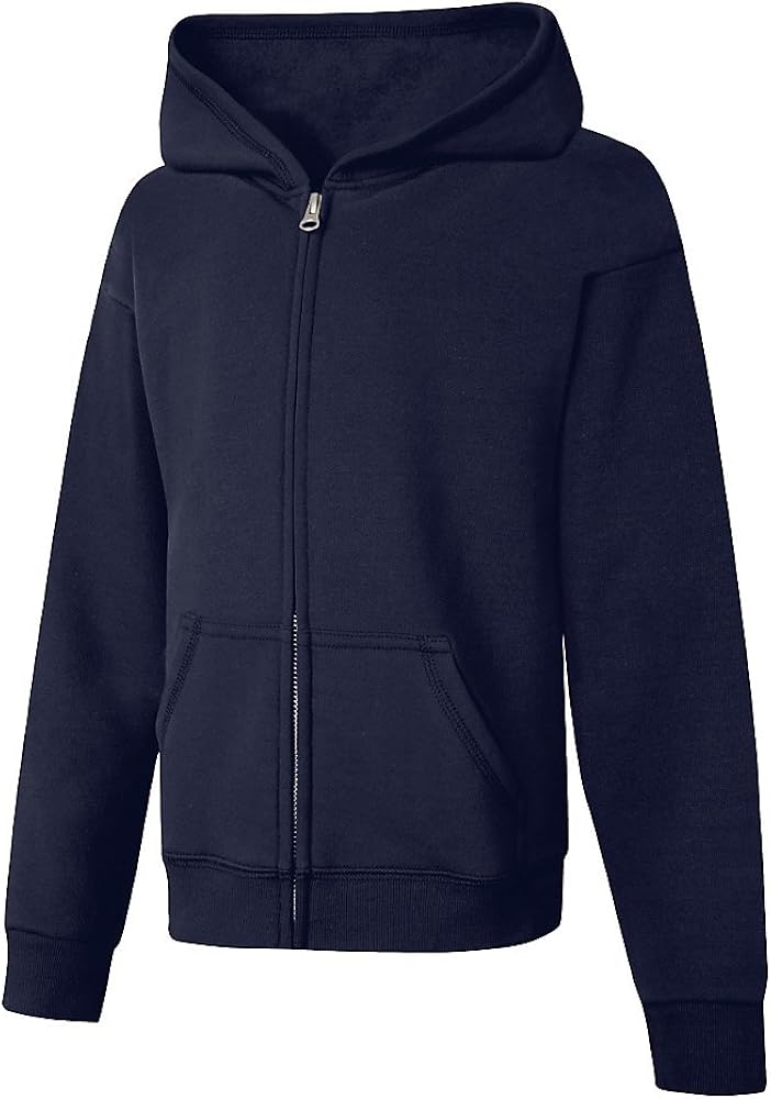 hanes ecosmart zip hoodie