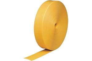 S&S Worldwide Roll-Out Vinyl Floor Lines, 2-1/2"W x 33'L. Cut 3/32" Thick Roll to Create Boundry Lines for Sports and Games. Made from Soft, Lay-Flat Vinyl with Tapered Edges.