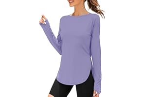 ZHENWEI Women's Long Sleeve Sun Shirt UV Protection Workout Tops Lightweight UPF 50+ Golf Gym Hiking Shirts Outdoor Clothing