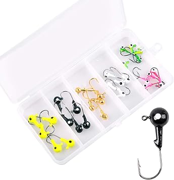 Amazon Silanon アジング メバリング ジグヘッド ルアー セット カラフル 3d 根掛かりしにくいジグヘッド 30本セット 0 9g 1 8g 3 6g ジグヘッド アイスフィシンッグ ルアーフィシンッグ Silanon フック 針