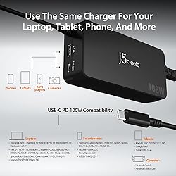 j5create 108W USB Type C PD Super Charger for