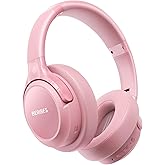 BERIBES Bluetooth Headphones Over Ear, 65H Playtime and 6 EQ Music Modes Wireless Headphones with Microphone, HiFi Stereo Fol