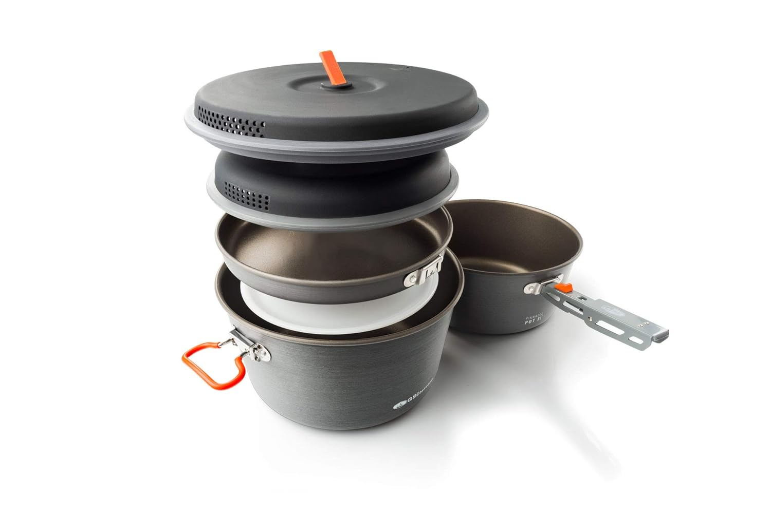 GSI Outdoors - Pinnacle Base Camper, Camping Cook Set, Superior Backcountry Cookware Since 1985