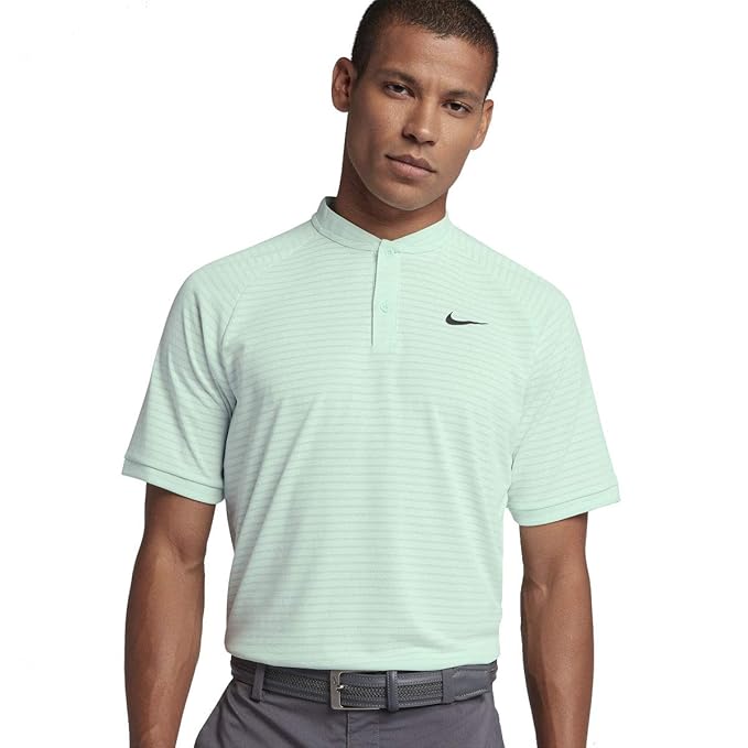 tiger woods collarless golf shirts